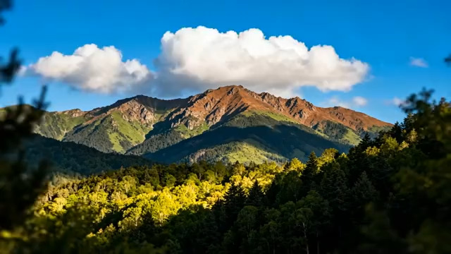  青山白云自然风光1453#横屏 	 