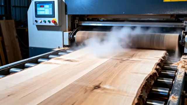  木板加工生产线作业1347#横屏 	 