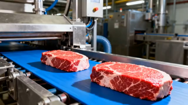  牛肉自动化生产线加工1379#横屏 	 