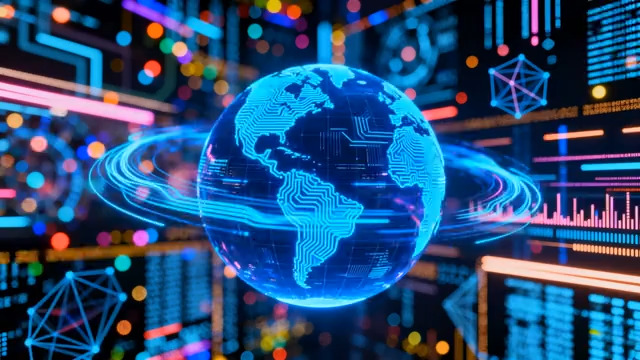  科技数据可视化1125#横屏 	 