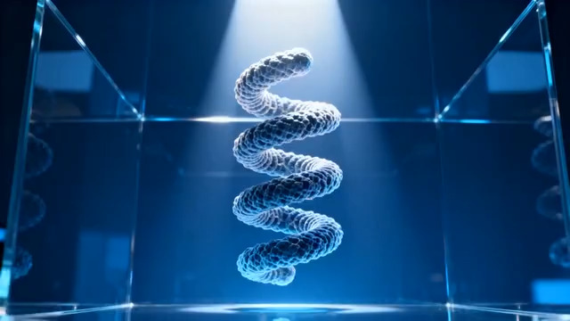  科技感螺旋灯光动画1108#横屏 	 -