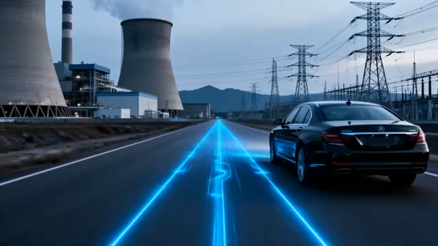  科技感汽车行驶动画1111#横屏 	 -