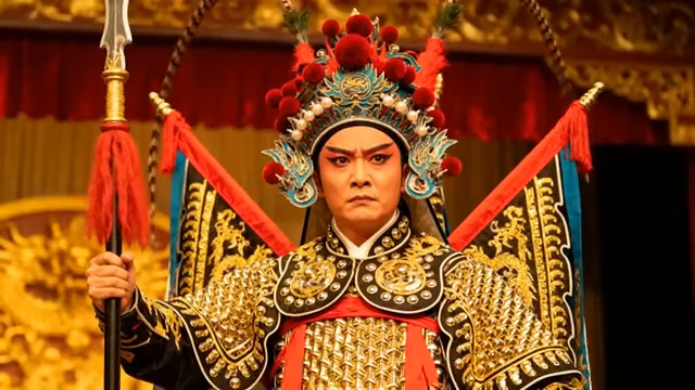  京剧武生舞台表演1061#横屏 	 