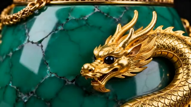  金龙绿玉特写975#横屏 	 