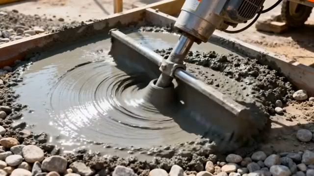  混凝土抹平施工过程895#横屏 	 -