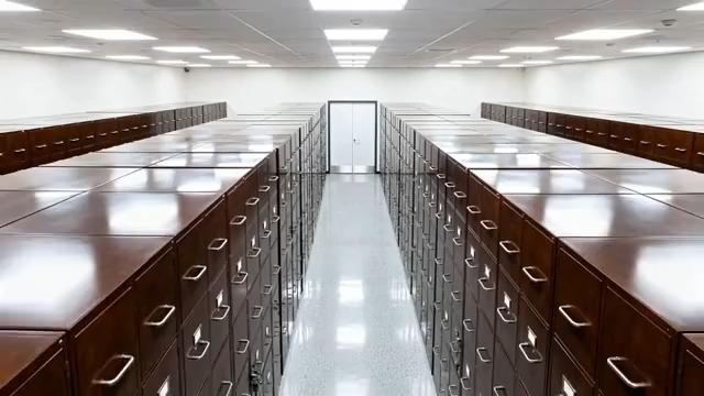  几何对称办公空间934#横屏 	 