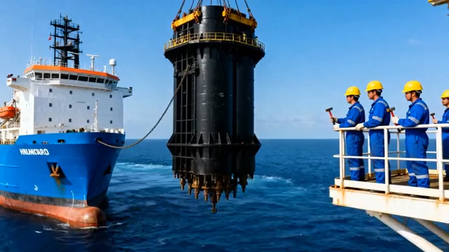  海上作业人员施工680#横屏 	 