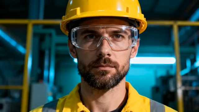  工厂工程师工作特写483#横屏 	 