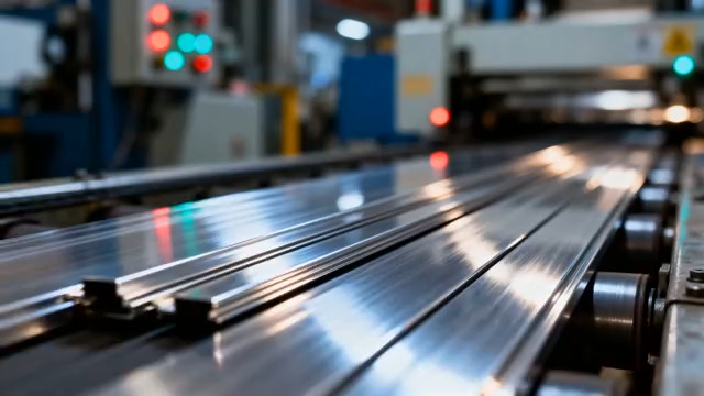  工厂金属板材生产线488#横屏 	 