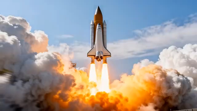  飞机发射升空382#横屏 	 