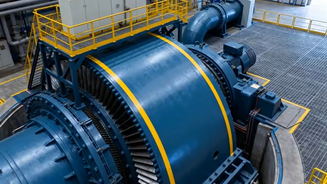  大型工业设备运转特写291#横屏 	 