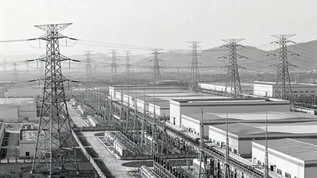  电力设施鸟瞰图311#横屏 	 