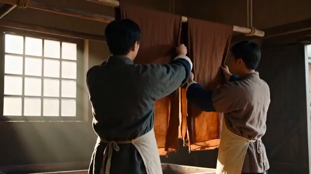  传统染布工艺制作过程256#横屏 	 