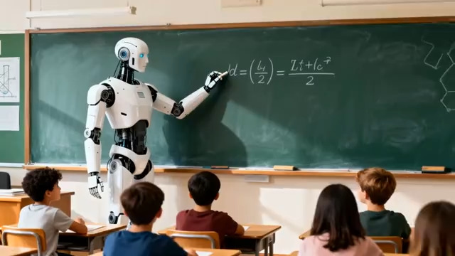  AI机器人教师授课11#横屏 	 -