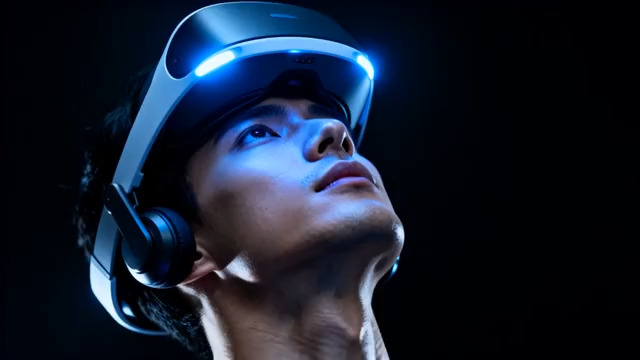  VR眼镜体验科技感30#横屏 	 