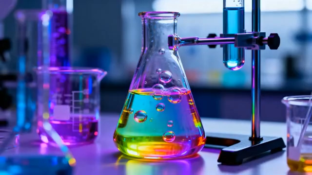  彩色化学实验烧杯87#横屏 	 