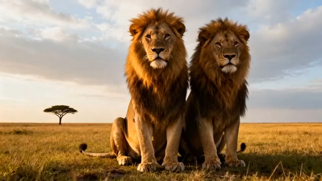  草原双狮霸气远眺127#横屏 	 -