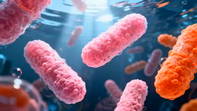  3D微生物细胞动画5#横屏 	 