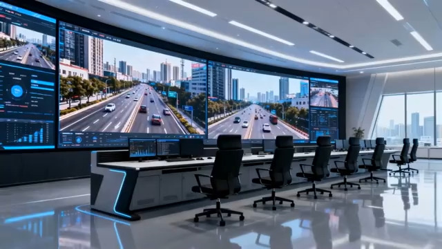  智能交通指挥中心3185#横屏 	 