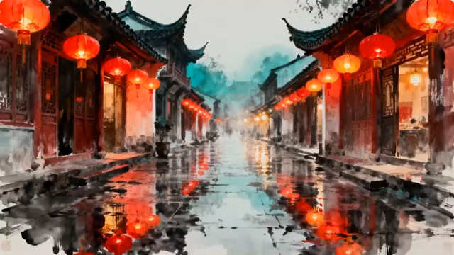  宇宙黑洞漩涡动画2991#横屏 	 