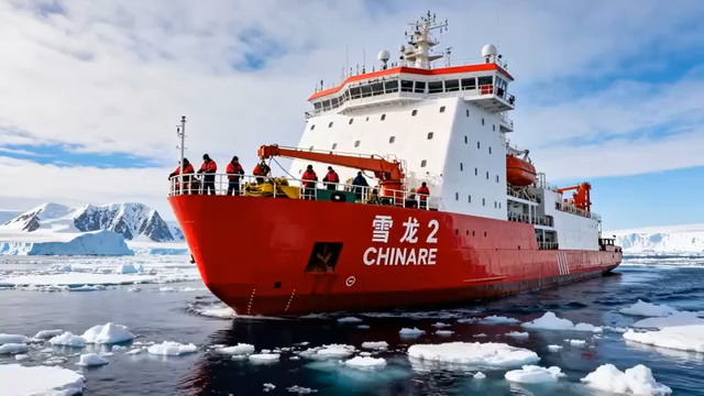  雪龙2号南极科考2629#横屏 	 