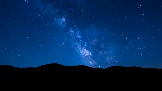  星空延时摄影2569#横屏 	 - 