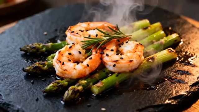  香煎虾仁芦笋2495#横屏 	 