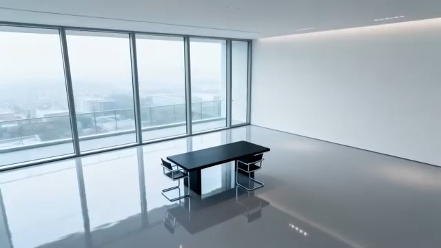  现代空旷办公室内景2488#横屏 	 