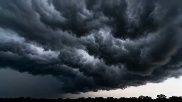  乌云密布天空延时2339#横屏 	 