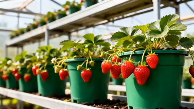  温室草莓种植丰收2329#横屏 	 