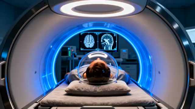  未来科技脑波扫描实验2319#横屏 	 