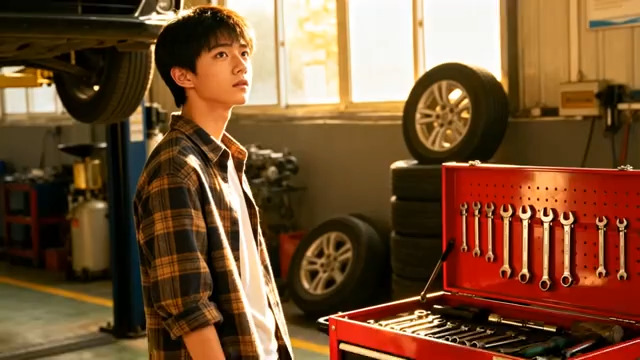  汽修厂的阳光少年1708#横屏 	 