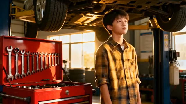  汽修车间的少年1710#横屏 	 -