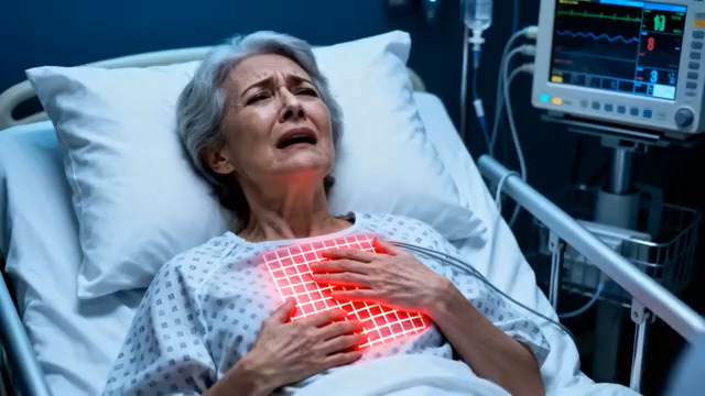  老年患者心脏病发作1441#横屏 	 