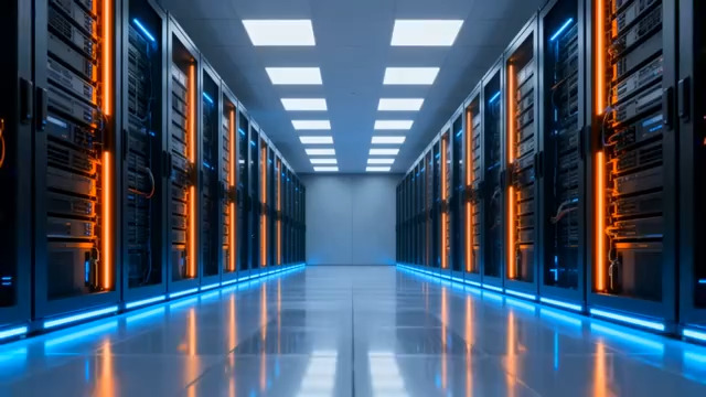  科技感数据中心机房1317#横屏 	 