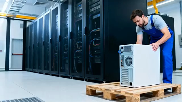  机房工程师安装服务器1018#横屏 	 - 