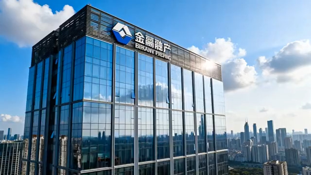  金福地产玻璃幕墙大厦1111#横屏 	 