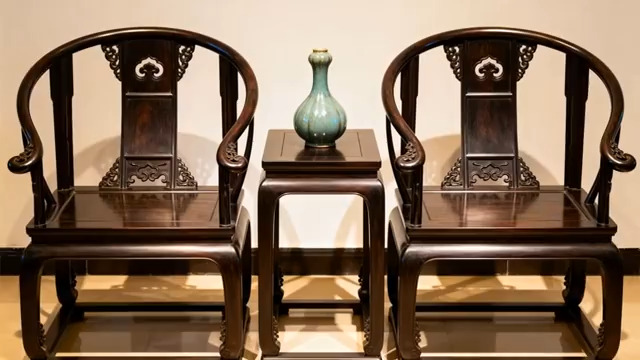  红木圈椅展示881#横屏 	 - 