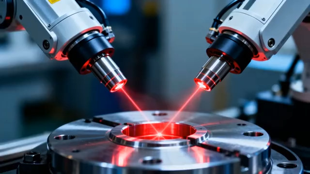  工业机械臂激光加工636#横屏 	 