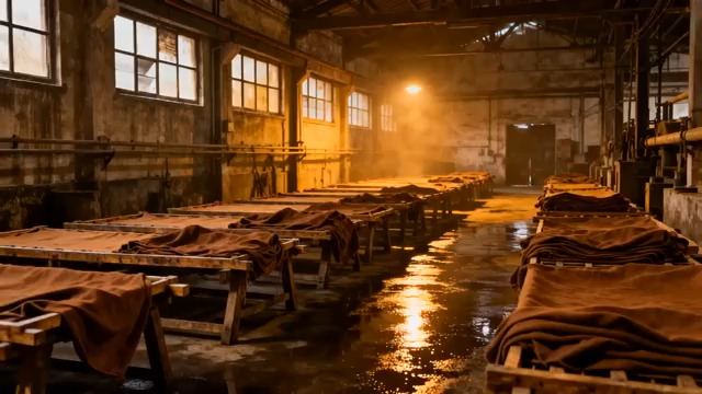  废弃工厂内部环境487#横屏 	 