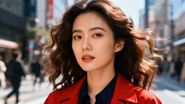  都市女性街拍特写448#横屏 	 