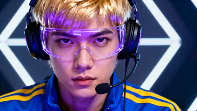  电手专注比赛瞬间399#横屏 	 