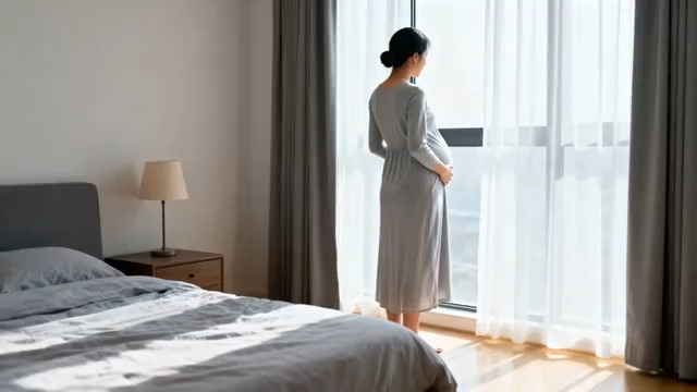  窗边的孕妇334#横屏 	 - 