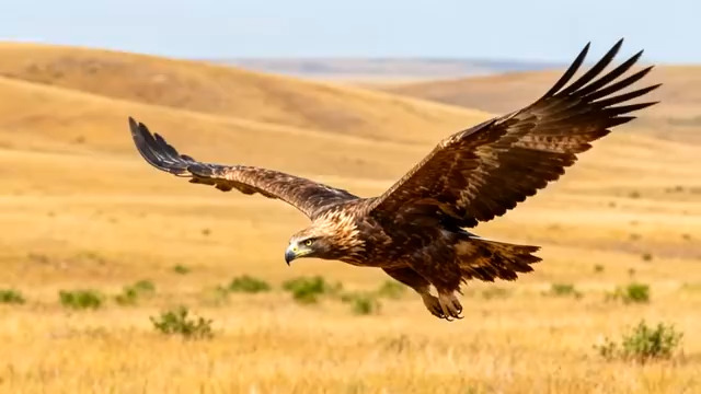  草原雄鹰展翅翱翔139#横屏 	 - 