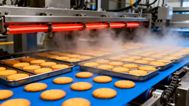  饼干自动化生产线76#横屏 	 