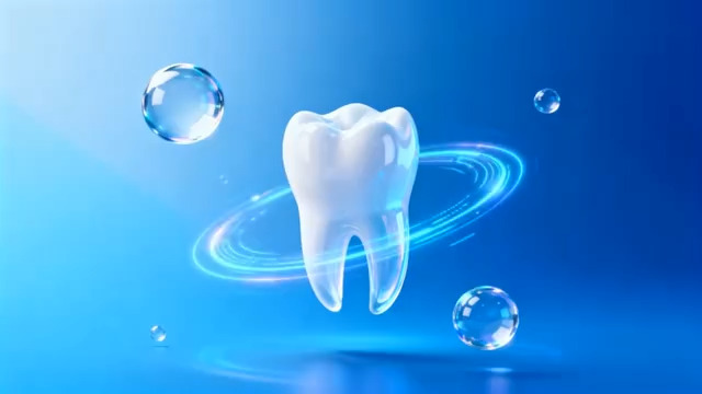  牙齿特效展示素材2303#横屏 	 - 