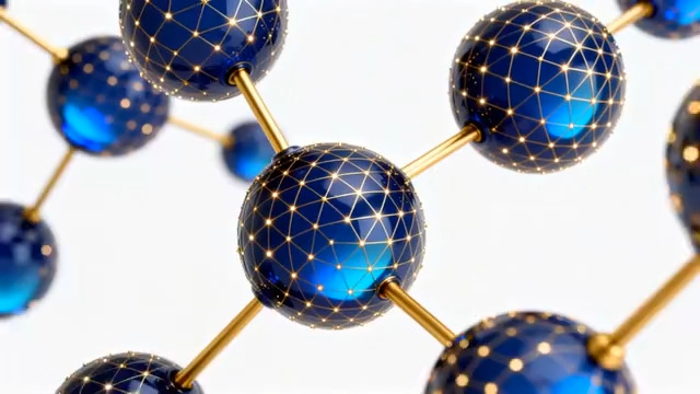  渲染分子结构素材703#横屏 	 - 