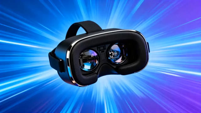  虚拟现实眼镜科技素材727#横屏 	 -