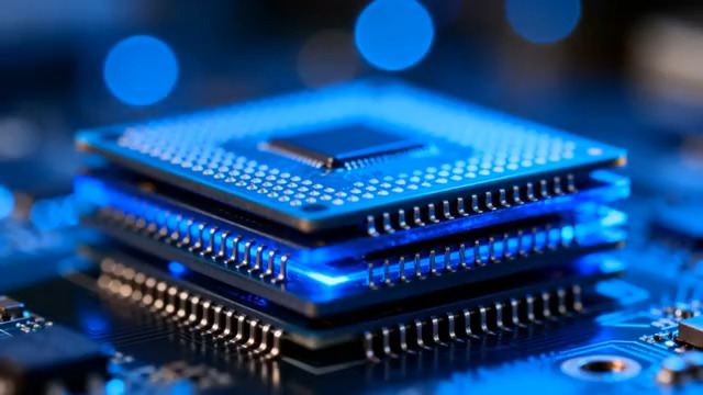  芯片特写2375#横屏 	 