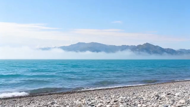  新疆赛里木湖湖畔风景1360#横屏 	 